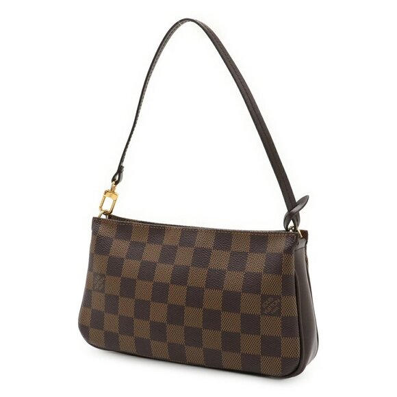 LOUIS VUITTON Brown Damier Pouch - Picture 3 of 9